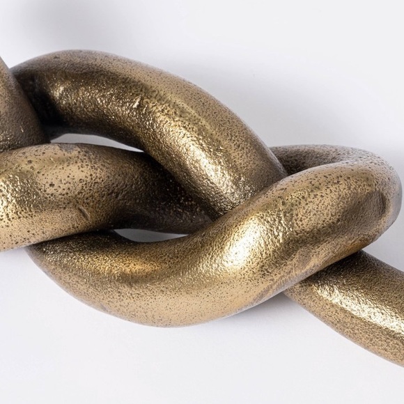THRESHOLD Studio McGee Decorative Metal Knot - Picture 2 of 4